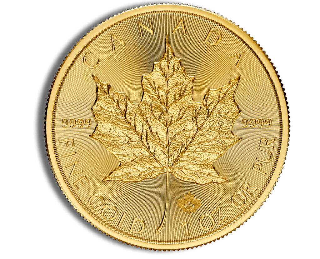 1 oz canadian gold maple leaf 2024